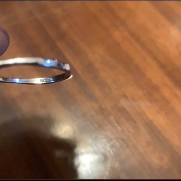 Fresh Water Pearl Cz sterling Silver Ring - Picture 3 of 3